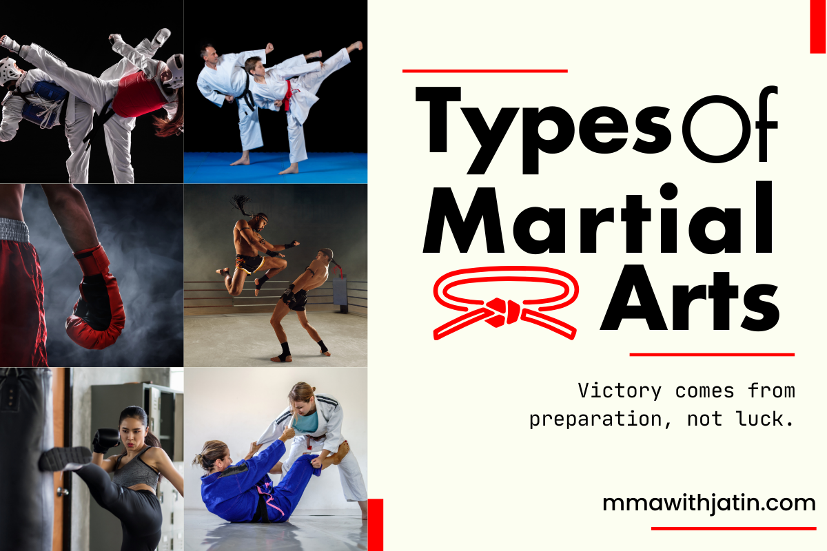 types of martial arts